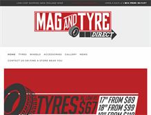 Tablet Screenshot of magandtyredirect.co.nz